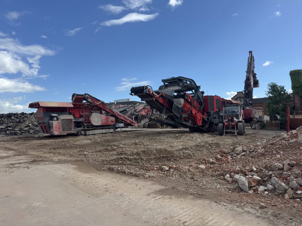 Bauschuttrecycling