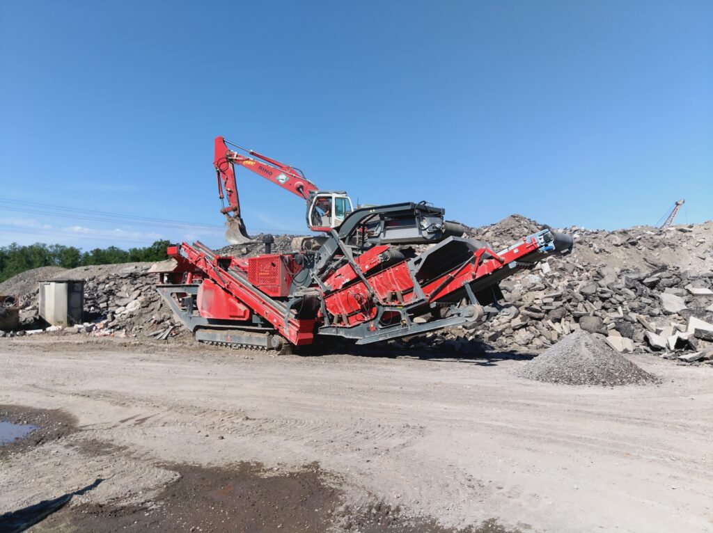 Bauschuttrecycling